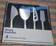 4pc Simply Essential Cheese Knives:Chisel,Spreader,Cleaver & Semi-Soft Knives