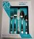 Mikasa Stainless Steel Flatware, Kelby, 20-Piece Set, Service for 4