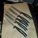 Calphalon Contemporary Steak Knifes. 5 Knives. 