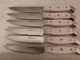 Henckels STATEMENT Fine Edge, 4.75" STEAK Knife, WHITE Handle, (15269-120), NEW!