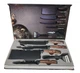 Ceramic Kitchen Knife Set 6pc, Includes 4 Knifes, Peeler, and Scissors ER-009