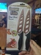 10" Copper Kitchen Knife AS SEEN ON TV Stays Sharp Forever Stainless Steel&nbsp;NEW