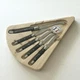 New Laguiole Jean Dubost Cheese Board & 5 Knife Set &ndash; Made in France &ndash; Sealed