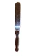 Cutco Vintage No. 28 Large Spreader Spatula Knife Brown Swirl Wooden Handle