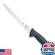 Mercer Culinary M23408 Millennia Black Handle 8-Inch Wavy Edge Utility Knife
