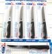 VTG Good Cook 4.5-Inch Serrated Utility Kitchen Knife, Black Handle - 5 Pack NOS