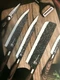 Ereasthqs Daily Use 6 Piece Corrugated Kitchen Knife Set