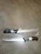 LOT of 2 Mercer Millennia 8" Commercial Serrated Bread Knives M22509KEC JJ Logo