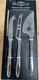 3-Pc BRANDANI Hotel Collection Stainless Steel Cheese Knives Set Drop - NWOT