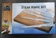 Set Of 6 Gourmet Traditions Stainless Steel Dinner Steak Knives Set in Box New