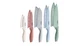 Cuisinart 10-Piece Farmhouse Printed Cutlery Set - Multicolor Pastel Print