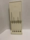 Vintage Cutco Knife Holder Wall/Drawer Storage Tray #1742 5-slot White USA