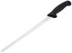 Mercer Culinary M23010 Millennia Black Handle 10.3-Inch Granton Edge Salmon