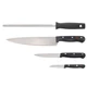 Wusthof Gourmet Knife Set (8" Chef's, 2.75" Paring, 4.5" Utility, Honing Steel)