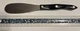 CUTCO Classic 1768 JC Spatula Spreader Serrated Knife Dark Brown Handle USA