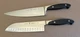 2 J.A. Henckels Forged Synergy 7&rdquo; Santoku Knife & 7" Chefs Knife