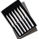 Rada Kitchen Knives Boxed Set, 6 Pc Serrated Blade Steak Knife Cutlery Gift Set