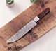 CUSTOM HAND MADE FORGED DAMASCUS STEEL KITCHEN CHEF KNIFE 2869