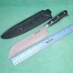 CUISINART SANTOKU CHEF KNIFE 7" C77TR-7SAN WITH CASE EXCELLENT USED CONDITION