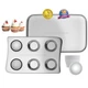 Doll Buddies Kids&rsquo; Oven Pan Set for Easy Bake Ultimate | Includes Mini 
