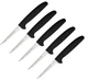 5 PACK Mundial Boning Kitchen Knife 3.63" Stainless Blade Polypropylene Handle