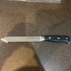 Sabatier 6&rdquo; Serrated Utility Knife Japanese Stainless Steel Black New Free Ship