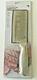 Sharper Image 6" HAMMERED FINISH CLEAVER +Protective Sheath Stainless Steel NEW!