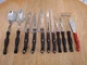 Cutco Set Of Eleven Knives And Utensils, 1722, 1723, 1724, 1725