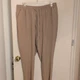 NYCC New York Clothing Co. Women's Plus casual Pants Beige Polyester Elastic Wa… NYCC New York Clothing Co. Women's Plus casual Pants Beige Polyester Elastic Wa…