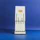Vtg Cutco #1742 Ivory Acrylic 5 Slot Wall Mount Kitchen Knife Holder USA