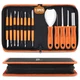 CHRYZTAL Pumpkin Carving Kit Tools Halloween, 13PCS 13 PCS, Orange 