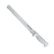 Dexter-Russell Dexter Basics High Carbon Steel Scalloped Slicer White 10" L