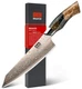 SHAN ZU DAMASCUS CHEF KNIFE - CHEF KNIFE - GOLD PATTERN CHEF KNIFE