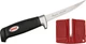 Rapala Soft Grip Fillet Knife BP704SH1 4" flexible stainless fillet blade. Black