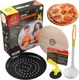 MasterChef Junior Pizza Cooking Set 5 Pc Kit Includes Real Cookware for Kids w