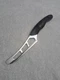 Cutco 1504 KV Serrated Cheese Kitchen Knife Black Soft Grip Handle USA used