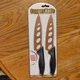 Tekno Products Copper Knife Set 2pcs Stainless Steel Never Needs Sharpening TEK&hellip;