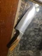 5-1/2 Inch 80CrV2 Ko-bunka With Spalted Black And White Ebony Handle