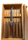 Vintage Supreme XL-55 High Carbon Steel Steak Knives Set Of 6 Made In Japan