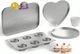 Doll Buddies Easy Bake Oven Pan Set w/ 75 Cupcake Liners & Bake Pans