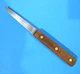 VTG CHICAGO CUTLERY 102S 3" PARING KNIFE FULL TANG WALNUT HANDLE U.S.A. B