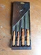 Case XX Miracle Edge Bread Knife Wooden Box Set M 242 - M 283 - M 204 Set