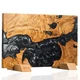 Magnetic Knife Block Extra Large Black Tsunami 16 Capacity SENKEN Holds Knives