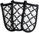 Lattice Basics Collection Kitchen Essentials, Pan Handle Set, White, 3, Piece