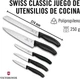 	Victorinox Swiss Classic Kitchen Set - Includes Paring Knives Carving Knife	
