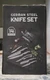 Homglee German Steel 14 Piece Stainless Steel Kitchen Knife Set with Block