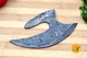 CUSTOM MADE HAND FORGED DAMASCUS STEEL BLANK BLADE CHEF ULU KNIFE 2655