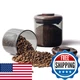 Rylzvita Coffee Canisters with Airtight Lids- Amber Glass Coffee Container with
