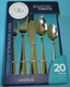 Mikasa Westfield Gourmet Basics 20 Piece Stainless Steel Flatware Set New