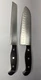 J.A.Henckels International 7" Santoku & 8&rdquo; Bread Knife Statement Stainless Steel